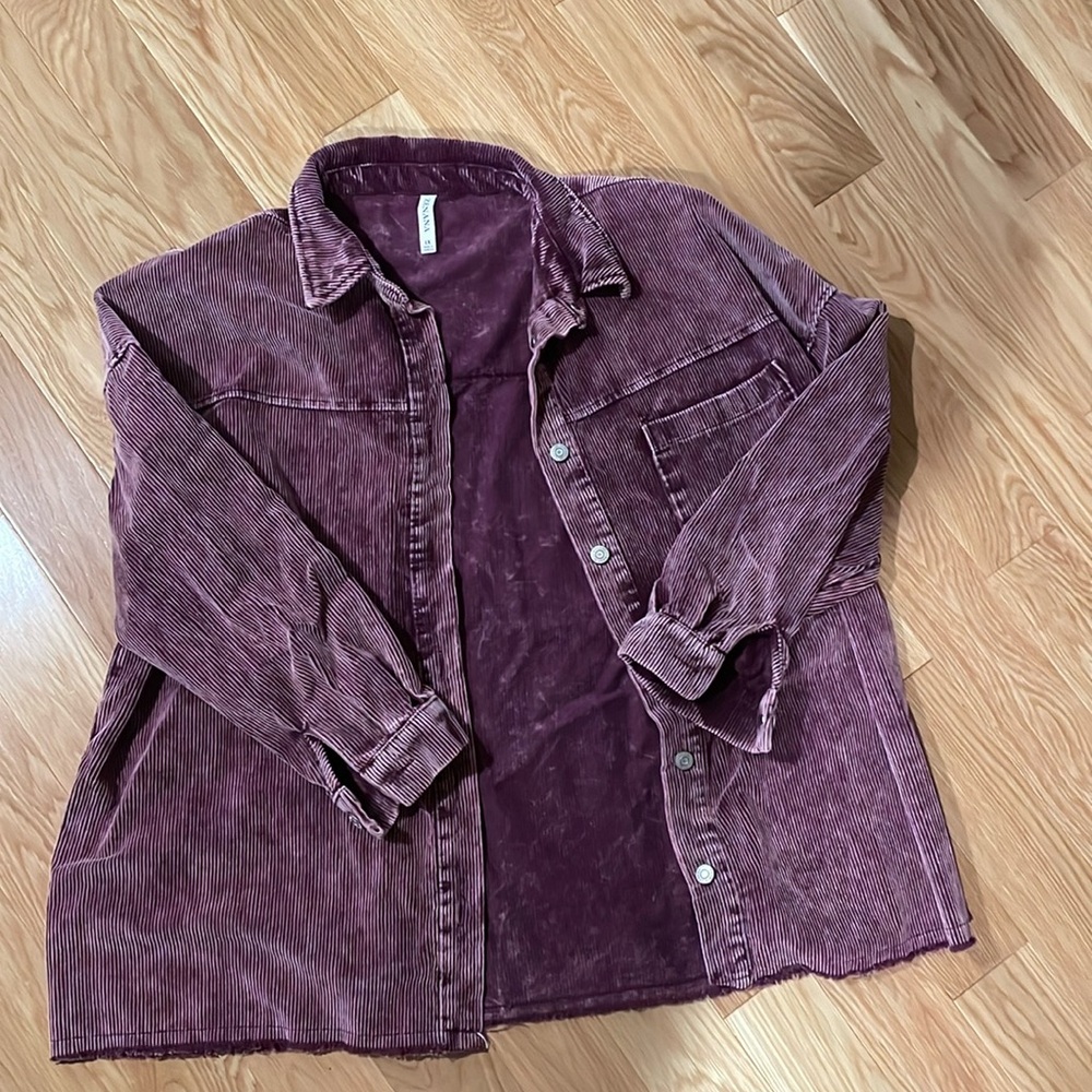 Vintage Corduroy Oversized Shacket